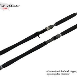 Jigging Spinning Rods Black Hole USA Challenger Bank Spinning Rods