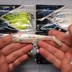 Soft Plastics Dark Matter Fishaholic Finback Shad -Flambeau Outdoors-shop image 136