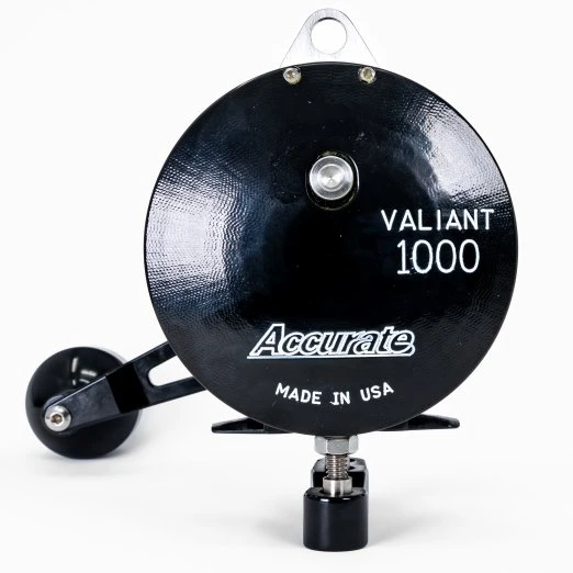 Conventional Reels Accurate Boss Valiant BV2-1000 2-Speed Lever Drag Reels 2 Conventional Reels Accurate Boss Valiant BV2-1000 2-Speed Lever Drag Reels - Image 2