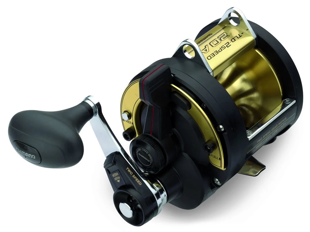 Conventional Reels Shimano TLD II A 2-Speed Lever Drag Reels 1 Conventional Reels Shimano TLD II A 2-Speed Lever Drag Reels